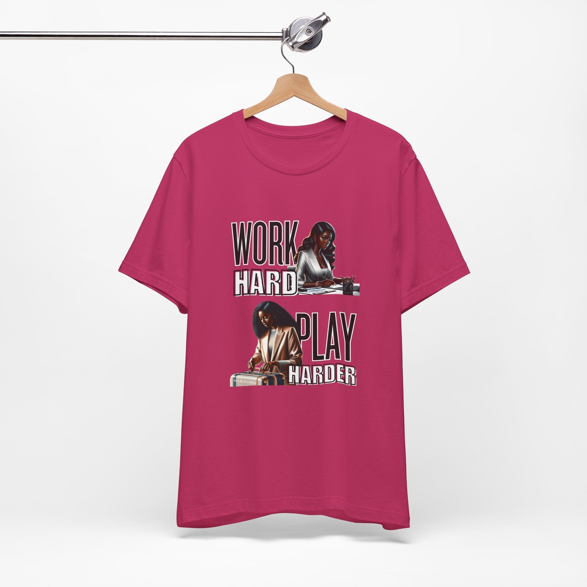 Work Hard Play Harder Short Sleeve Tee
